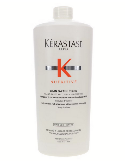 Kerastase Nutritive Bain Satin Riche Shampoo 1000ml/34oz