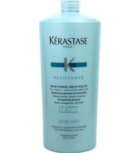 Kerastase Resistance Bain Force Architecte Strengthening Shampoo 1000ml