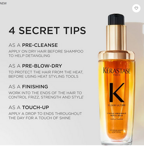 Kerastase Elixir Ultime Hair Oil Travel Size 30ml