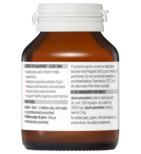 Blackmores Celery 3000 50 Tablets