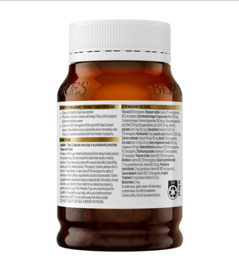 Blackmores Pregnancy & Breast-Feeding Gold Capsules 180