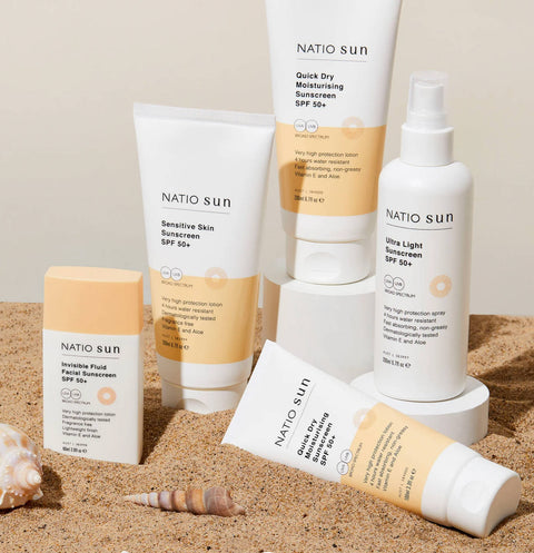 Natio Sensitive Skin Sunscreen SPF 50+ 200ml