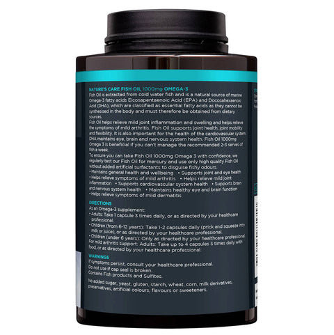 Nature'S Care Nr Gd Fish Oil 1000Mg