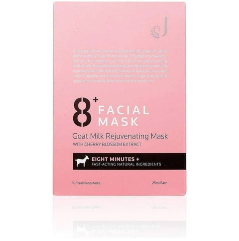 Jema Rose 8+ Minute Goat Milk Rejuvenating Mask 25ml (10 Pieces)