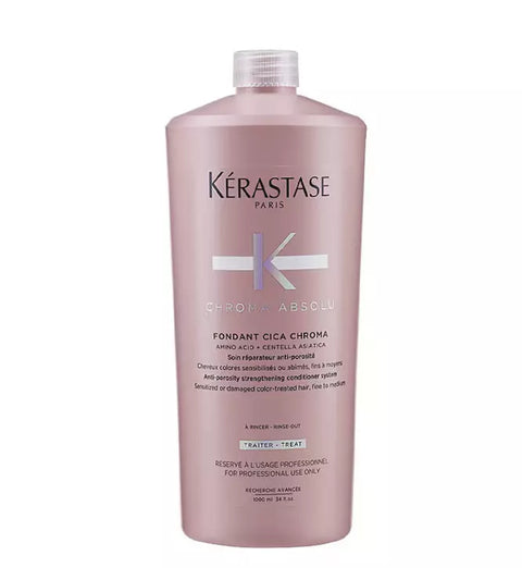 Kerastase Chroma Absolu Fondant Cica Chroma Conditioner Treatment 1 Litre/1000mL