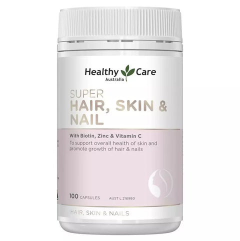 Healthy Care Super Hair Skin & Nails 100 Capsules