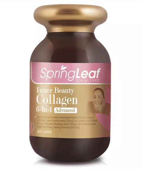 SpringLeaf Inner Beauty Collagen 6-In-1 90 Caps