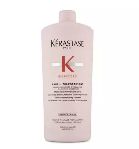 Kerastase Genesis Bain Nutri-Fortifiant Shampoo For Dry and Weak Hair 1000ml