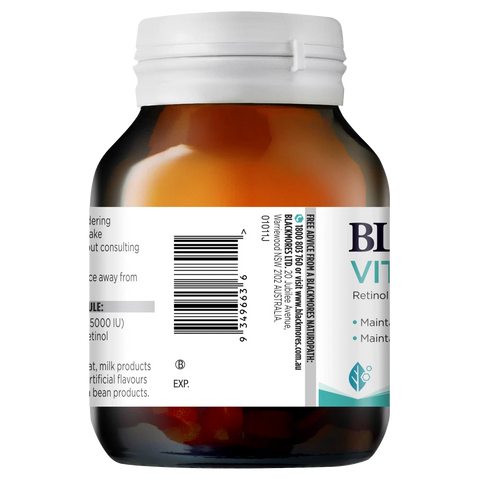 Blackmores Vitamin A 5000 150 Capsules