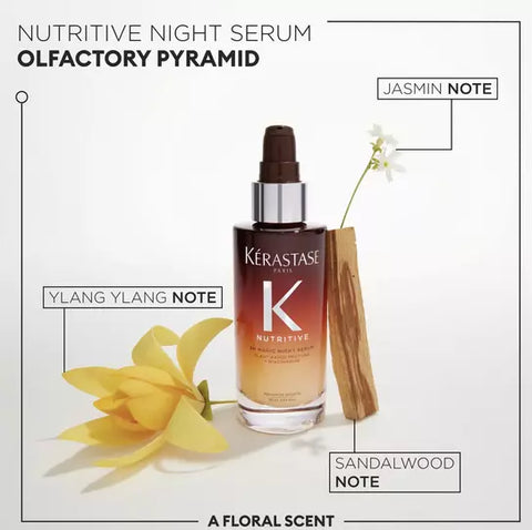 Kerastase Nutritive 8H Magic Hydrating Night Serum for Dry Hairs 90ml