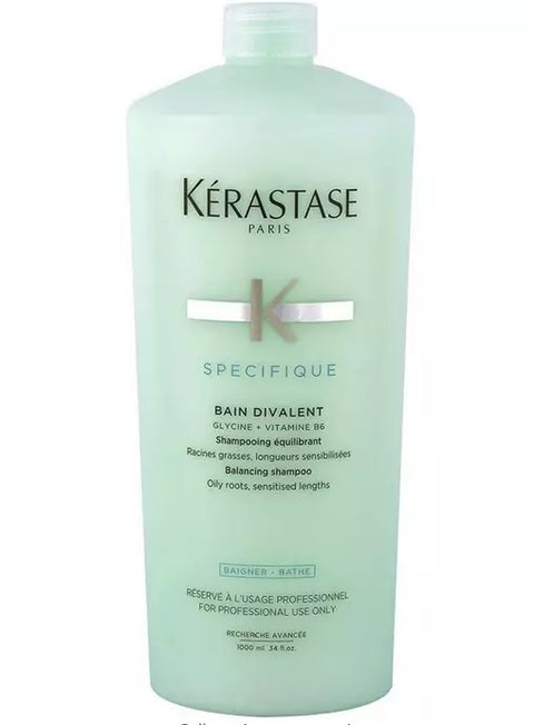 Kerastase Specifique Bain Divalent Balancing Shampoo For Oily Roots 1000ml/34 Oz