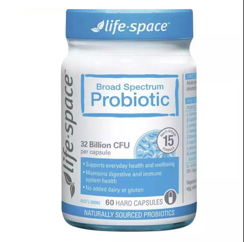 Life Space Broad Spectrum Probiotic 60 Capsules