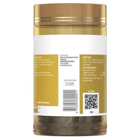 Healthy Care Propolis 2000mg 200 Capsules