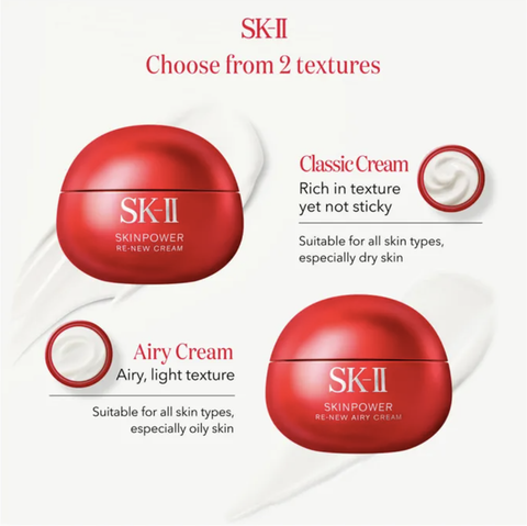 SK-II SKINPOWER Re-New Cream 80g NEW