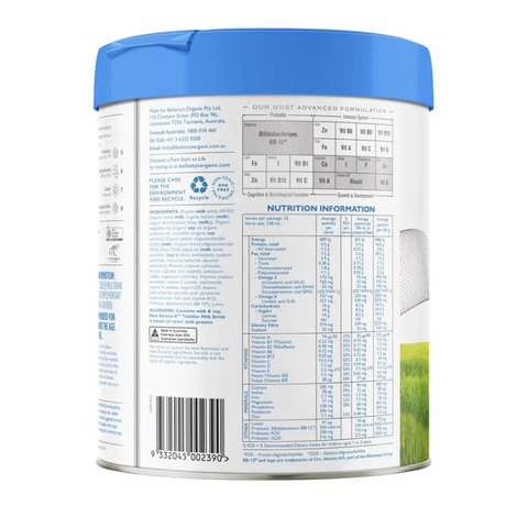 Bellamy's Organic Beta Genica-8™ Step 3 Toddler Milk Drink 800g