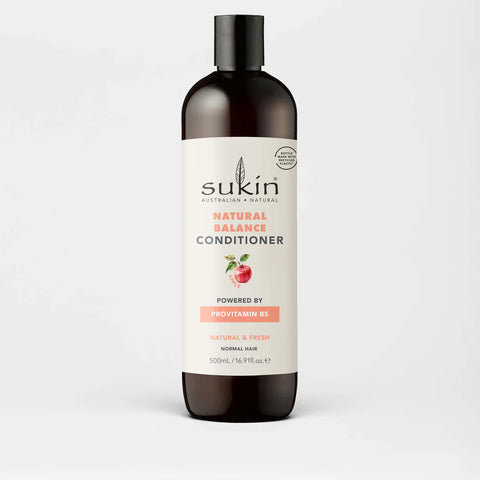 Sukin APPLE NATURAL BALANCE CONDITIONER | FRUITY HAIRCARE | 500ML