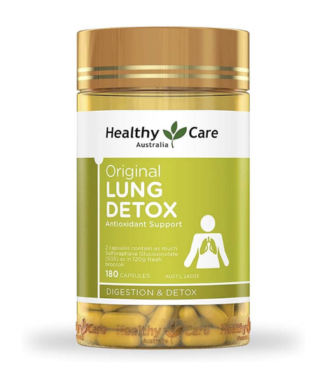 Healthy Care Original Lung Detox 180 Capsules