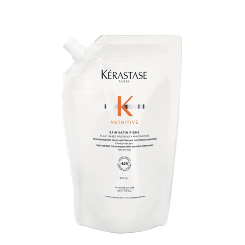 Kerastase Nutritive Bain Satin Riche Shampoo Refill Pouch 500ml