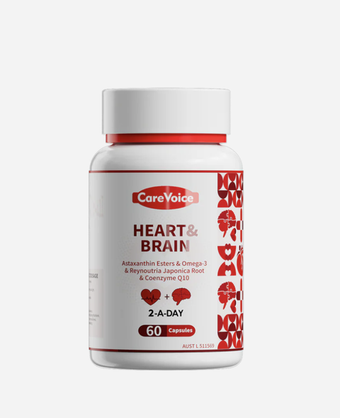 CareVoice Heart & Brain 60 Capsules