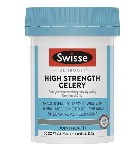 Swisse Celery 5000mg 50 Capsules