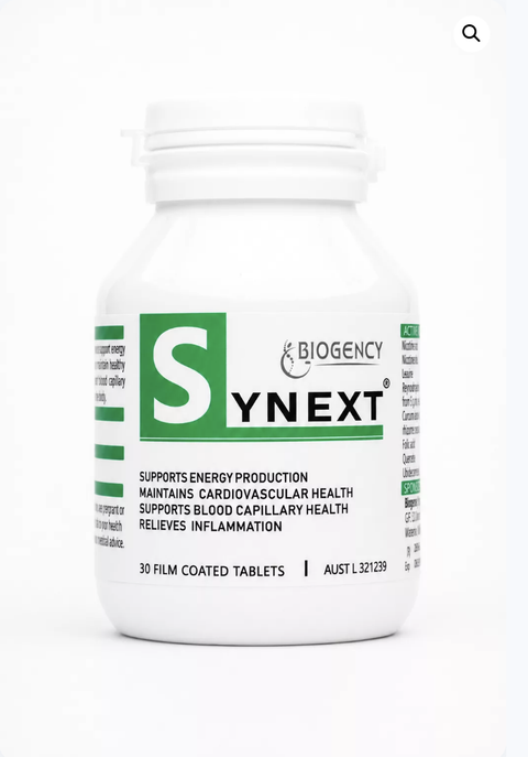 Biogency Synext NAD+ Supplement 30 Tab