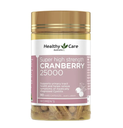 Healthy Care Super High Strength Cranberry 25000mg - 90 Capsules