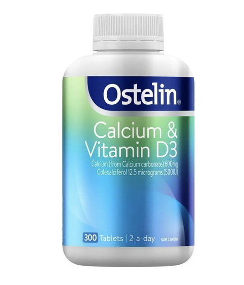 Ostelin Calcium & Vitamin D3 300 Tablets Exclusive Size