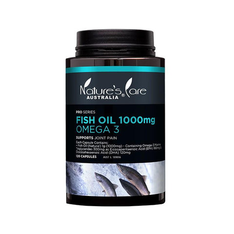 Nature's Care NC PRO Deep Sea Fish Oil 1000mg 120 Capsules