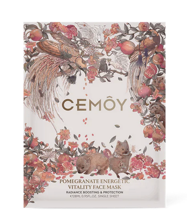 CEMOY Pomegranate Energetic Vitality Fack Mask 5 Pack