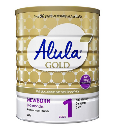 Alula Gold Newborn Formula Stage 1 900g