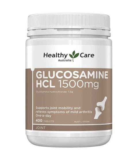 Healthy Care Glucosamine HCL 1500mg 400 Tablets