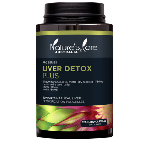 Nature's Care Pro Series Liver Detox Plus 120 Hard Capsules
