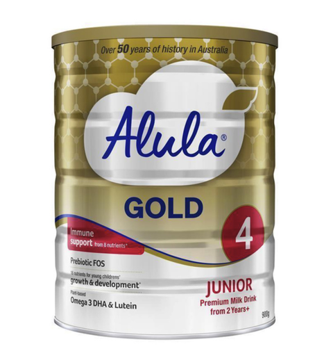 Alula Gold Junior Milk Drink Stage 4 900g NEW