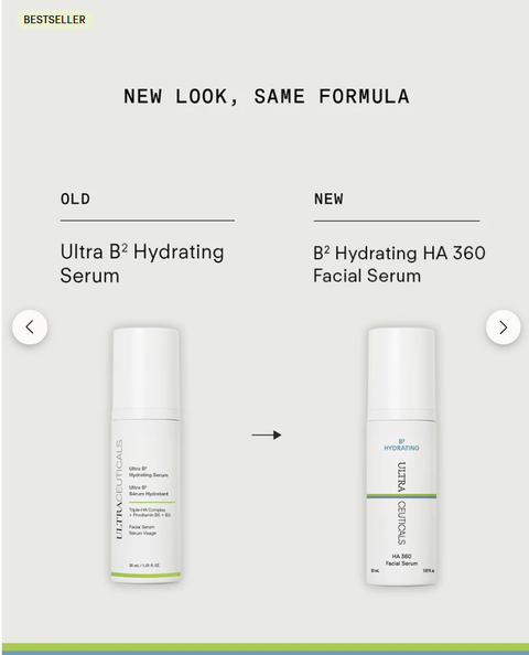 Ultraceutical B² Hydrating HA 360 Facial Serum 30ml New