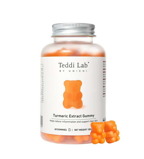 Unichi-Teddi Lab Turmeric Extract Gummy 60 Gummies