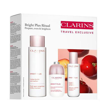 CLARINS Bright Plus Ritual Travel Exclusive Set