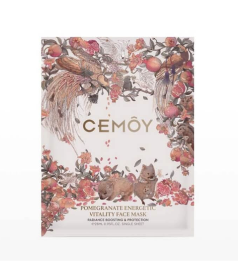 CEMOY Pomegranate Energetic Vitality Fack Mask 5 Pack