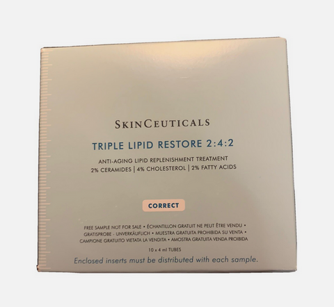 SkinCeuticals Triple Lipid Restore 2:4:2 1 Travel Size Face Cream Sample (10 *4ml)