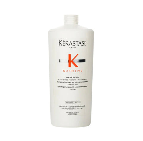Kerastase Nutritive Bain Satin Hydrating Shampoo 1000ml (DRY HAIR) NEW