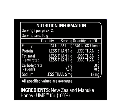 Comvita UMF 15+ Manuka Honey 250g