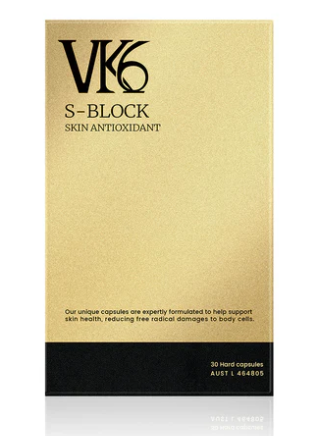 VK6 S-Block (8th Generation Anti-Glycation Formula) 30 Hard capsules
