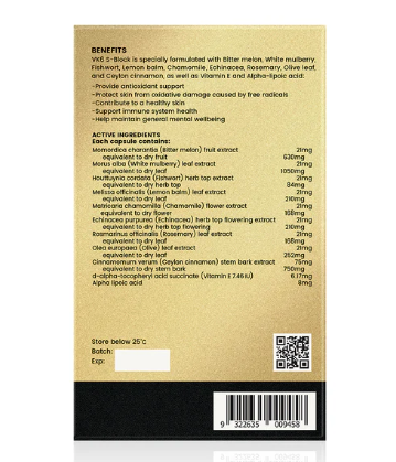 VK6 S-Block (8th Generation Anti-Glycation Formula) 30 Hard capsules