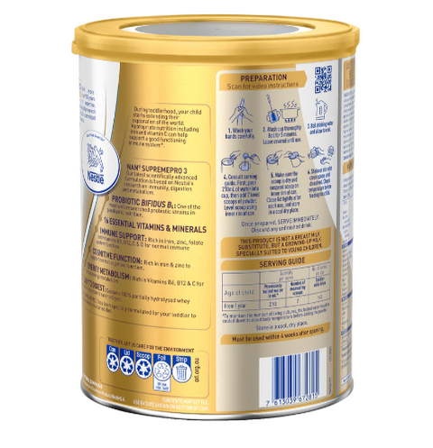 Nestle NAN SUPREME Pro 3 800g