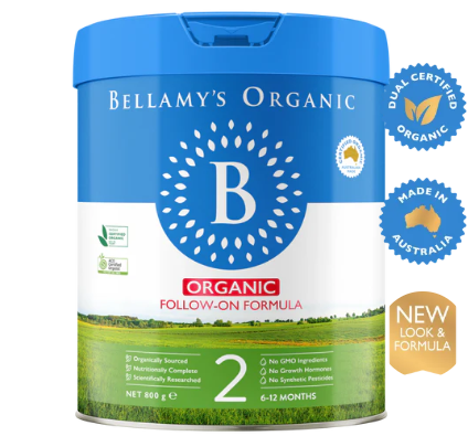 Bellamy's Organic Step 2 Follow-On Formula 800g