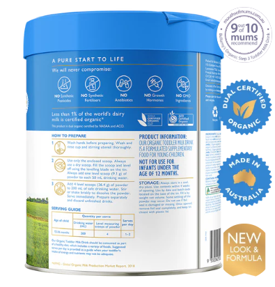 Bellamy's Organic Step 3 Toddler Milk Drink 800g