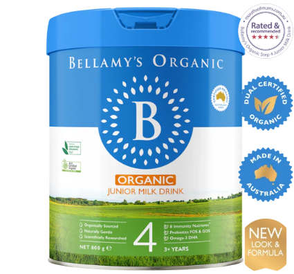 Bellamy's Organic Step 4 Junior Milk Drink 800g