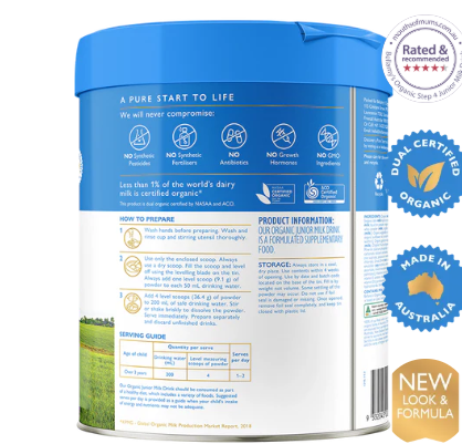 Bellamy's Organic Step 4 Junior Milk Drink 800g