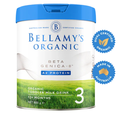 Bellamy's Organic Beta Genica-8™ Step 3 Toddler Milk Drink 800g