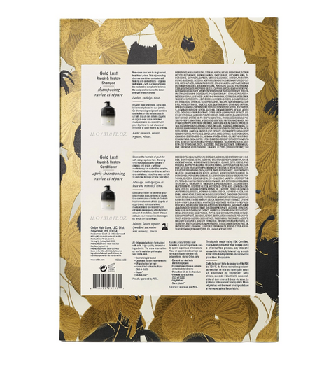 Oribe Gold Lust Litre Set 2025