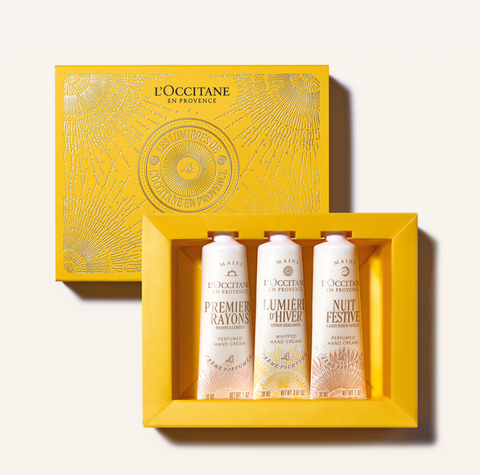 L'Occitane Magical Lights Hand Cream Trio Set